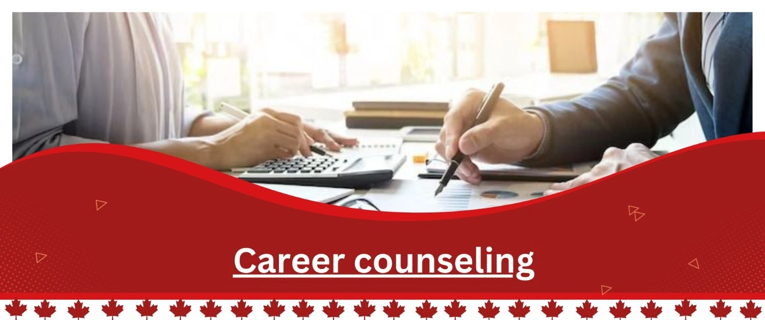 Career counseling a professional girl communicating with student created by isha immigration